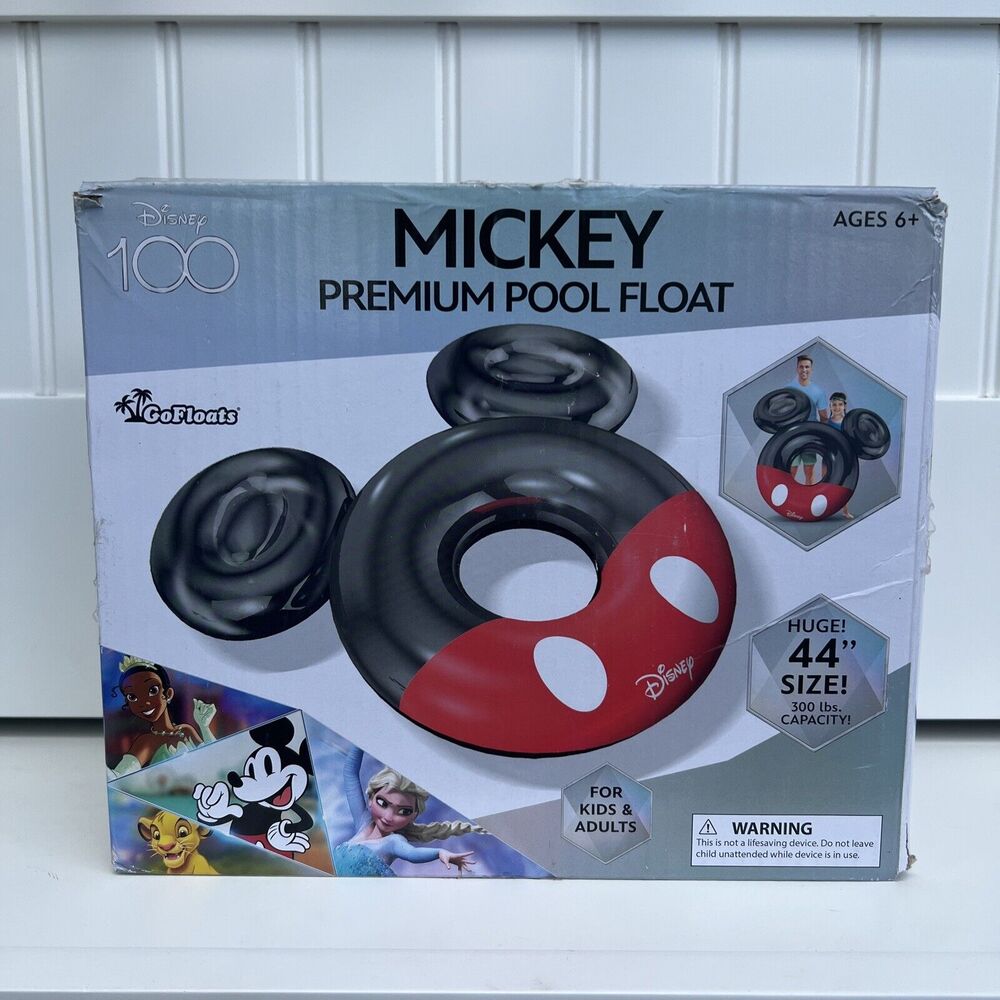 Disney Mickey Mouse Huge 44" Premium Pool Float Party Tubes by GoFloats